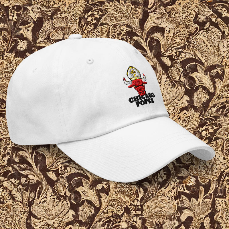 Chicago Bulls Pope Leo XIV Hat