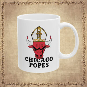 Chicago Bulls Pope Leo XIV Mug