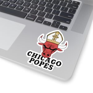 Chicago Bulls Pope Leo XIV Stickers