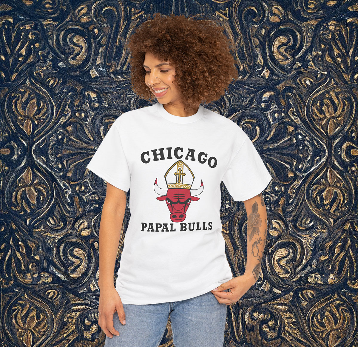Chicago Papal Bulls Leo XIV Shirt