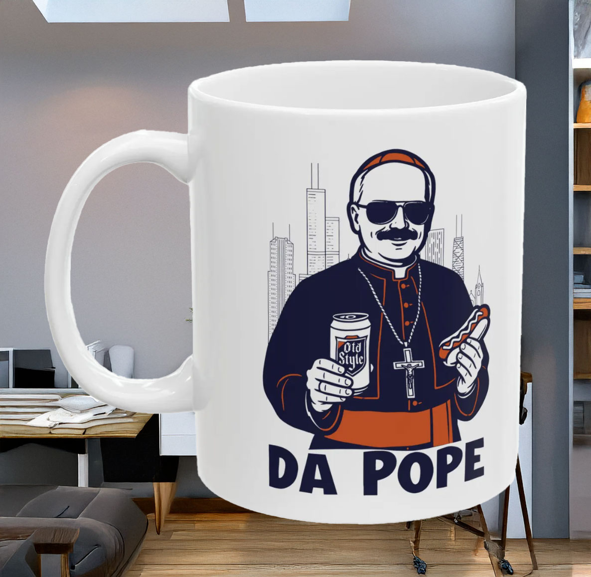 Chicago Pope Leo XIV Da Pope Mug