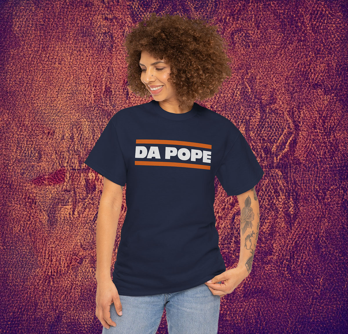 Da Pope Chicago Bears Shirt