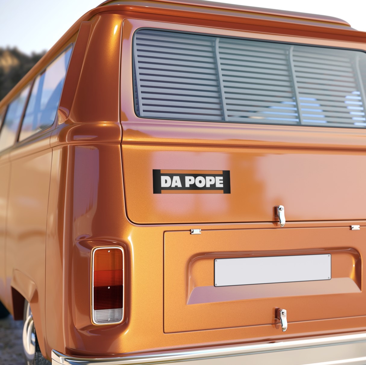 Da Pope Chicago Bears Stickers
