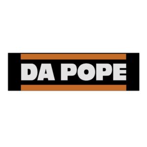 Da Pope Chicago Bears Stickers