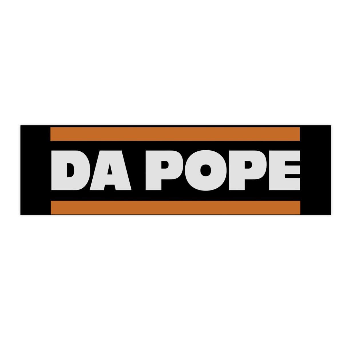 Da Pope Chicago Bears Stickers