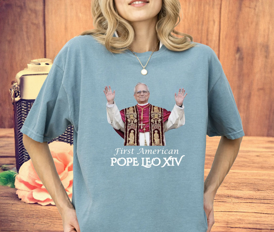 First American Pope Leo XIV Catholic Shirt