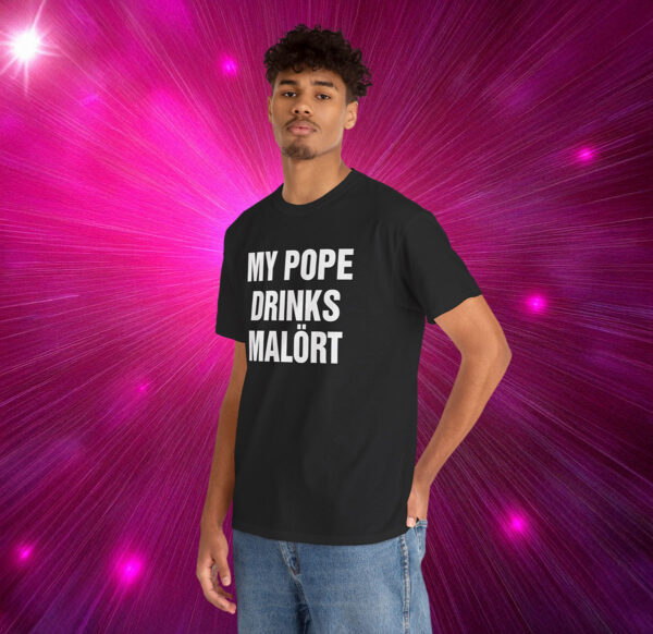 My Pope Drinks Chicago Alcohol Shirt