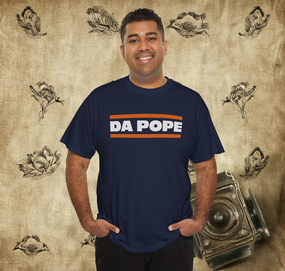 Official Da Pope Chicago Bears T-Shirt