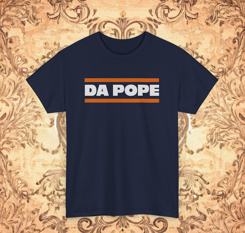 Official Da Pope Chicago Bears T-Shirt
