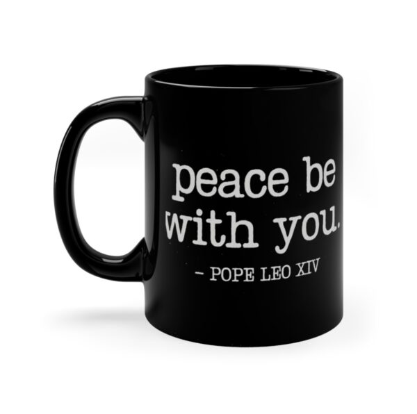 Peace Quote Pope Leo XIV Mug