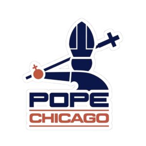 Pope Chicago Stickers Pope Robert Prevost