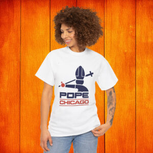 Pope Chicago T-Shirt Pope Robert Prevost