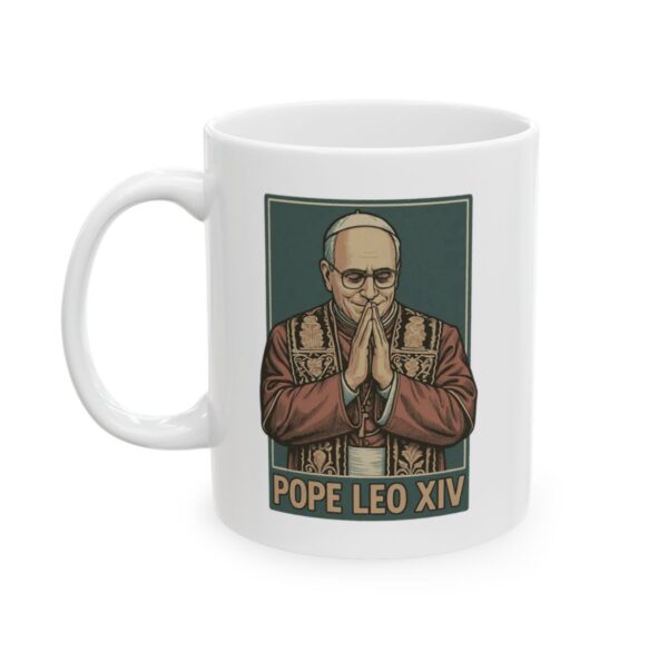 Pope Leo XIV Catholic Mug