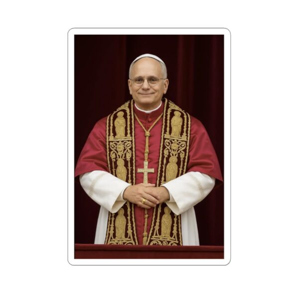 Pope Leo XIV Catholic Stickers