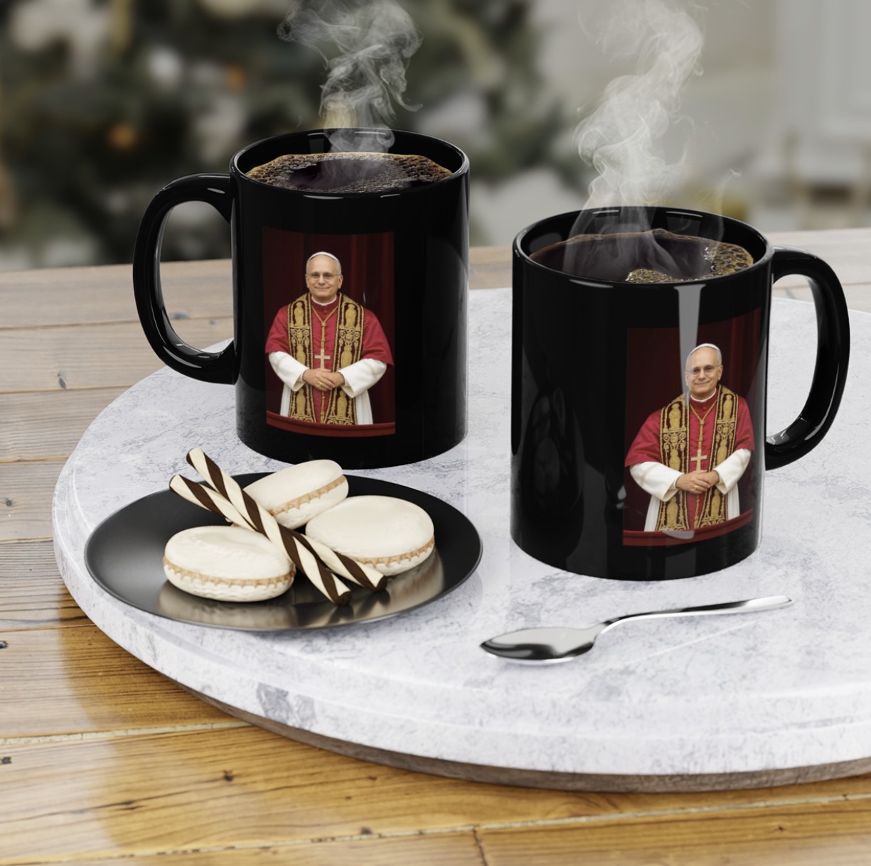 Pope Leo XIV Catholic Vatican Mug