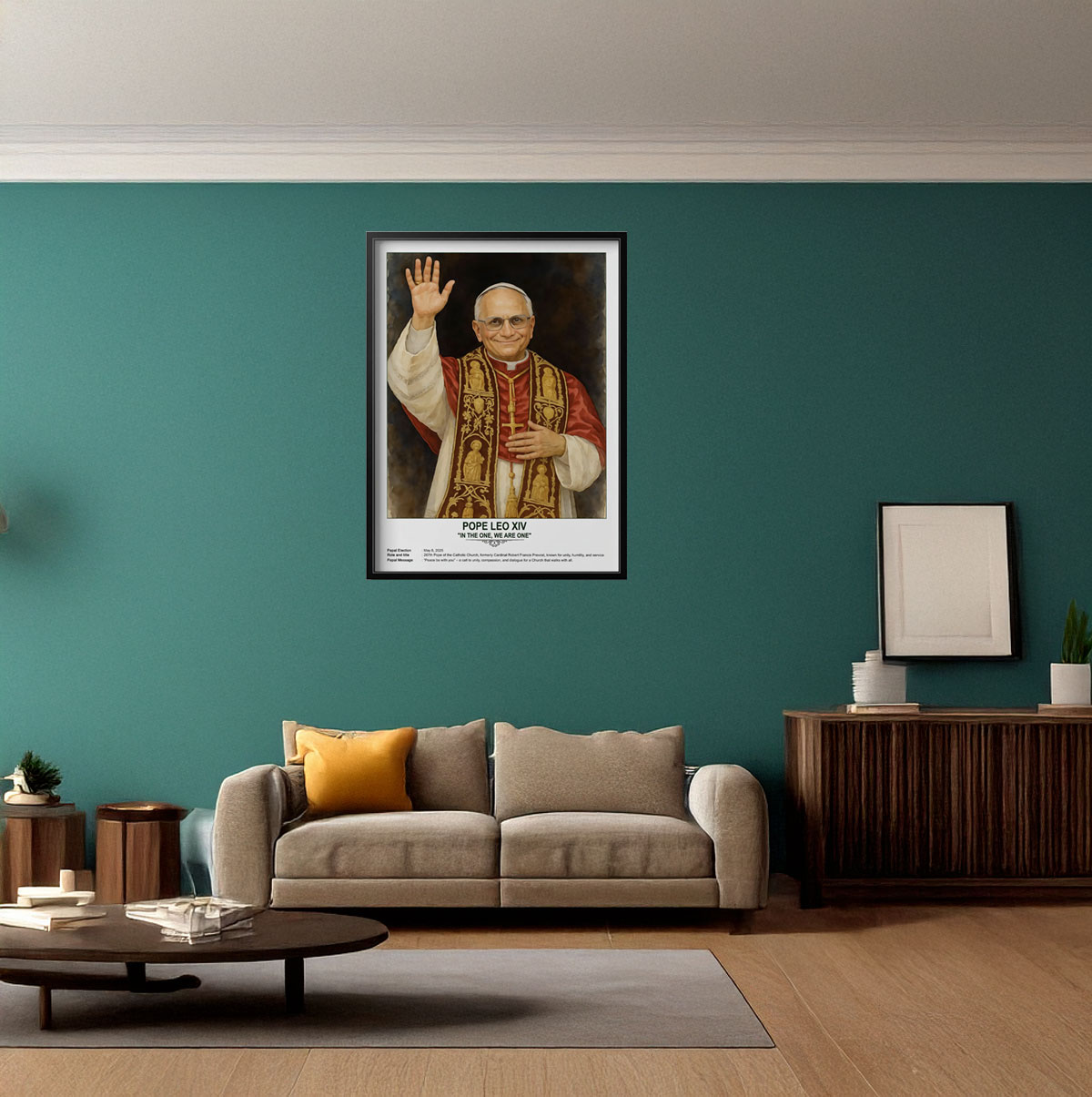 Pope Leo XIV Catholic Wall Art Posters
