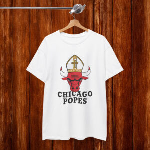 Pope Leo XIV Chicago Bulls Shirt