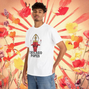 Pope Leo XIV Chicago Bulls Shirt