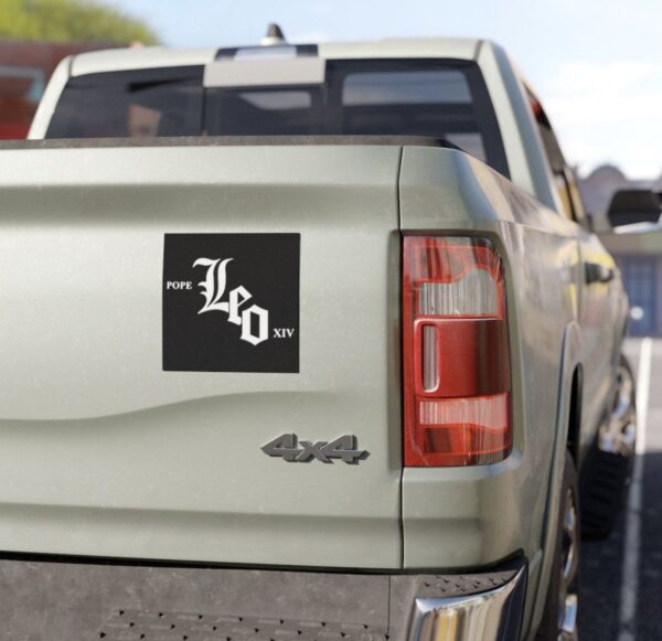 Pope Leo XIV Chicago Sox Car Magnet