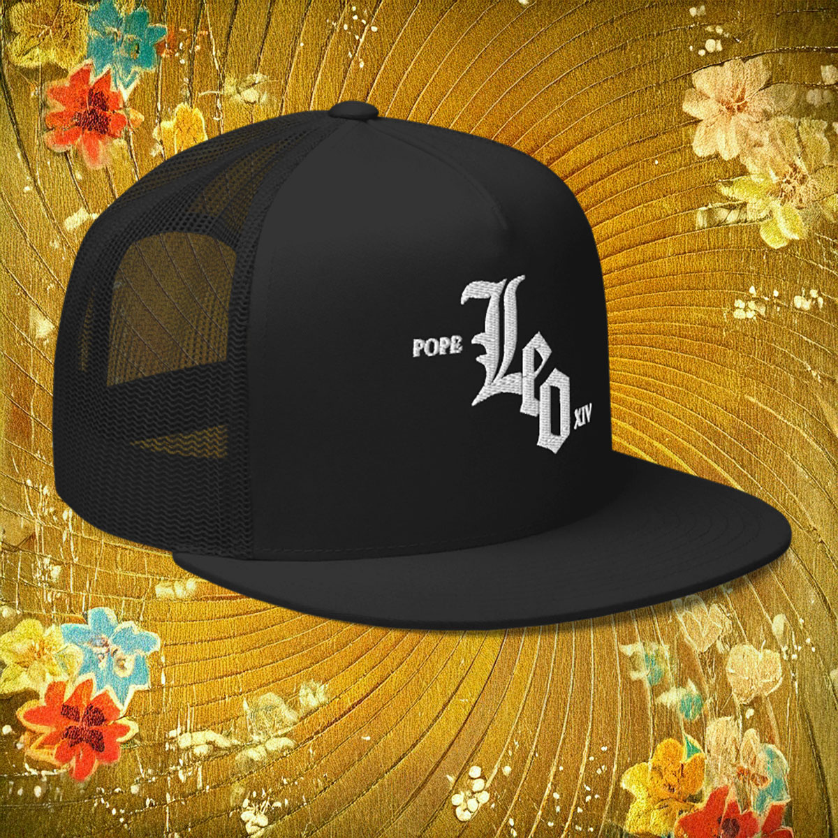 Pope Leo XIV Chicago Sox Trucker Cap