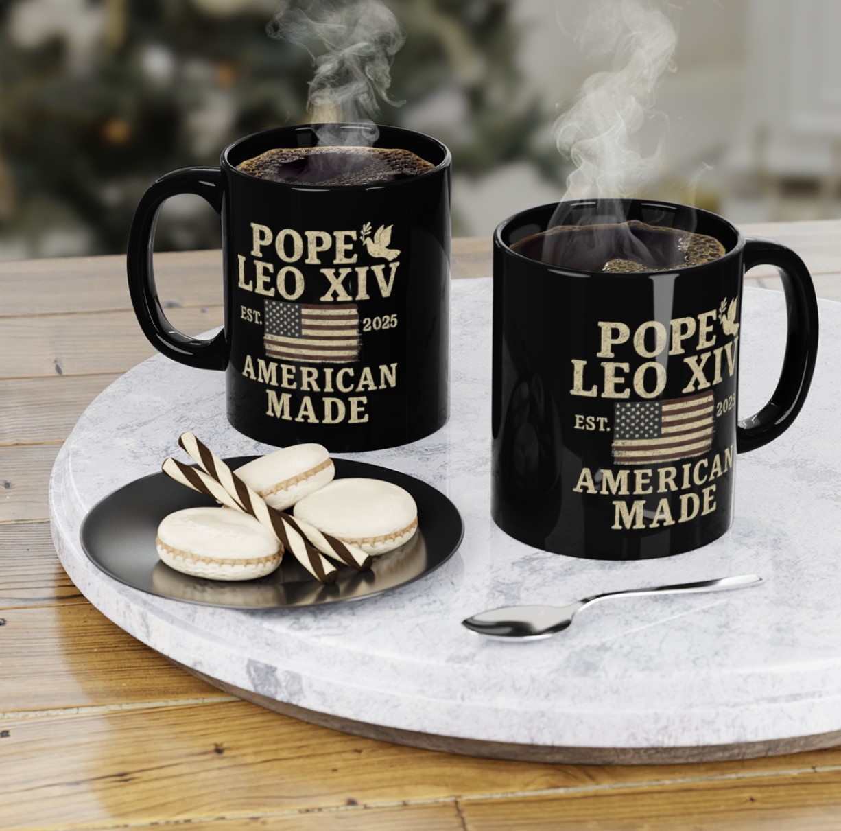 Pope Leo XIV First American Pope Mug