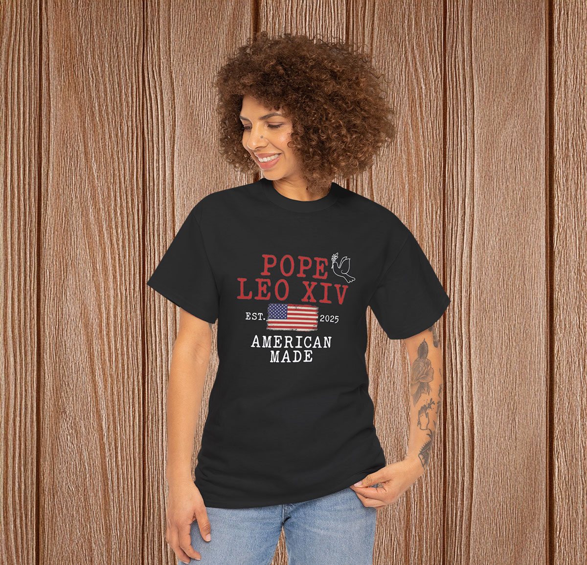 Pope Leo XIV Shirt First American Pope Robert Prevost Catholic