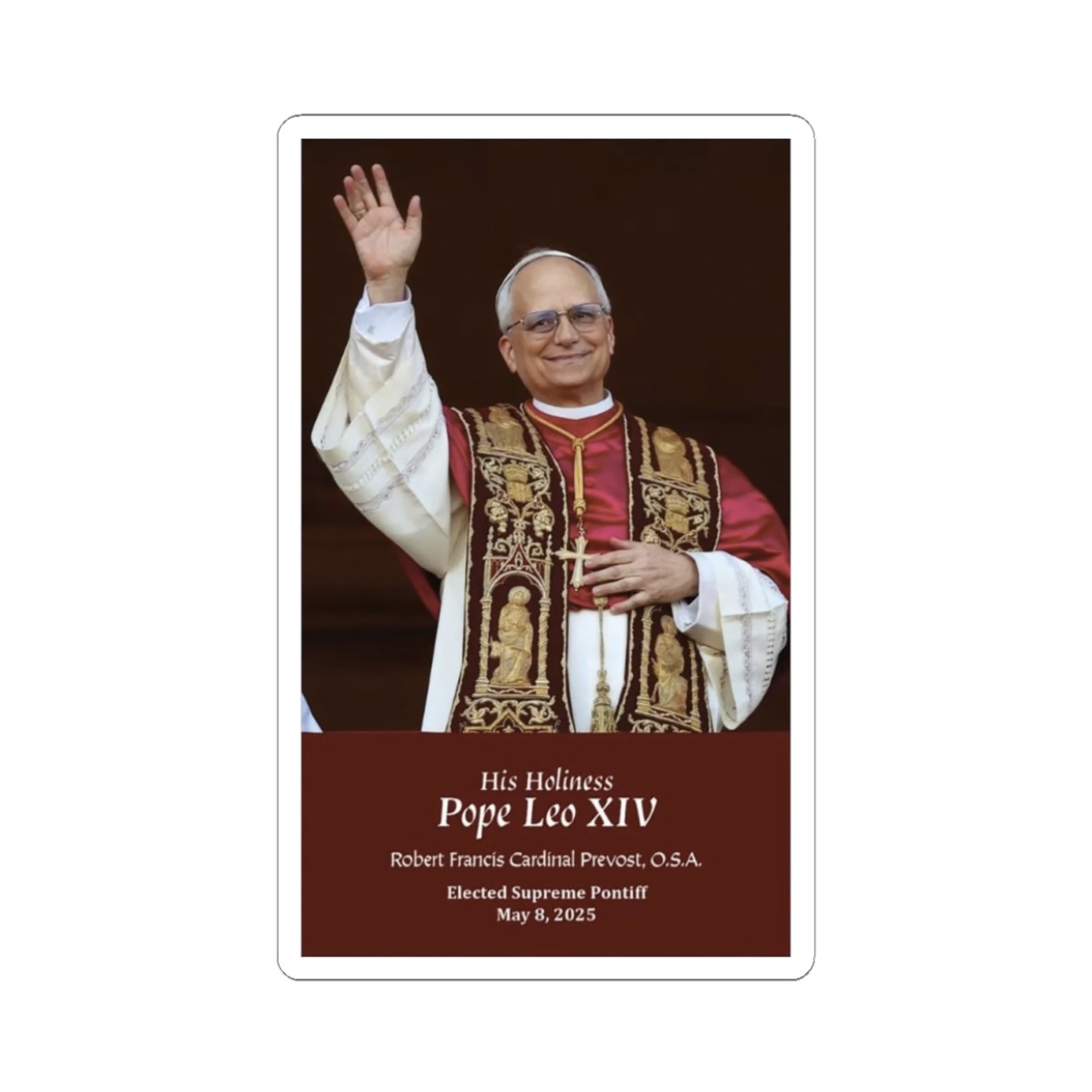 Pope Leo XIV Stickers