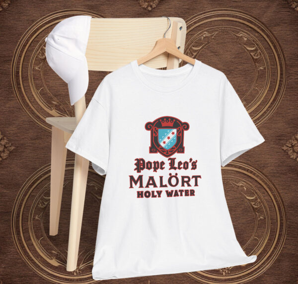 Pope Leo's Holy Water Shirt