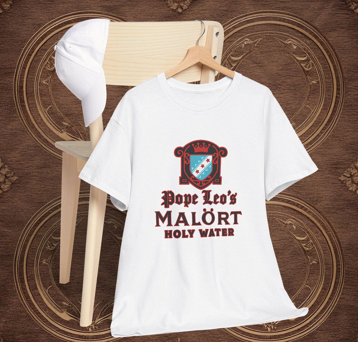 Pope Leo's Holy Water Shirt