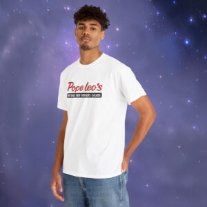 Pope Leo's Hot Dogs Beef Burger Shirt