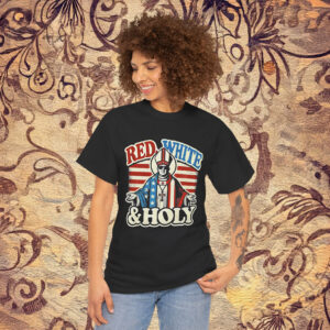 Red White Holly Pope Leo XIV Shirt