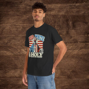 Red White Holly Pope Leo XIV Shirt